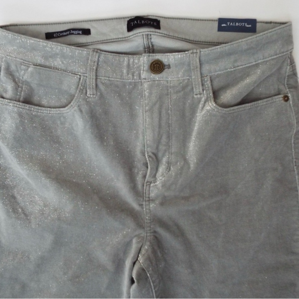Talbots Sparkling Gray Woman Jeans
